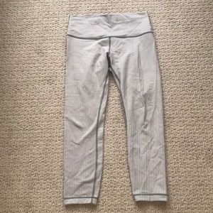 Lululemon Herringbone High Rise 7/8 pant! S8